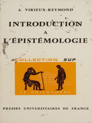 cover image of Introduction à l'épistémologie
